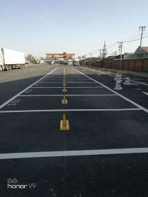 停車位劃線/停車場劃線/道路標線/交通設施安裝、市政道路施工